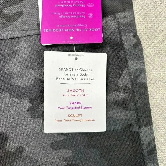 Spanx Leggings Camo Shape Smooth Sculpt Seamless - Picture 10 of 10